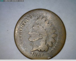 1866 Indian Head cent item No. 29-424 - $28.00