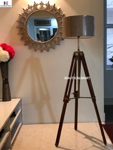 NauticalMart WoodenTripod Stand Adjustable Tripod Floor Lamp - Only Lamp Stand - $159.00