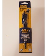 Irwin Speedbor 15/16&quot; Tri-Flute Drill Bit with Speed Tip Max Speed 3041018 - £4.01 GBP