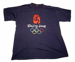 Vintage Beijing 2008 Summer Olympics JR 2XL Graphic Tee - Junior XXLarge Shirt - £7.87 GBP