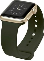 NEW NEXT Sport Band Watch Strap for Apple Watch 38mm OLIVE GREEN WESC03809 - £5.22 GBP