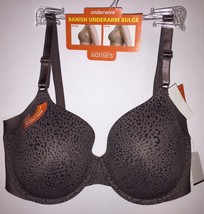 Warner&#39;s Underwire Bra No Side Effects Contour Full lCoverage 1356 Jungl... - $29.66