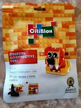 CitiBlox By Abroli - Lion Airplane House 68 Pieces CTL-22 Beginner Construction - £6.85 GBP