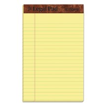 TOPS The Legal Pad Writing Pads, 5&quot; x 8&quot;, Jr. Legal Rule, Canary Paper, ... - $36.99