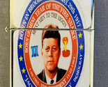 President John F. Kennedy D1 Flip Top Oil Lighter Windproof - $14.80