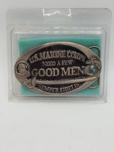 C&amp;J 1141 U.S. Marine Corps Need a Few Good Men Semper Fidelis Belt Buckls - £10.03 GBP