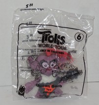 2020 Mcdonalds Happy Meal Toy Dreamworks Trolls World Tour #6 Queen Barb MIP - £7.54 GBP