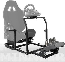 MN Driving Game Sim Racing Frame Rig for Seat Wheel Pedals Xbox PS PC Console F1 - £186.24 GBP