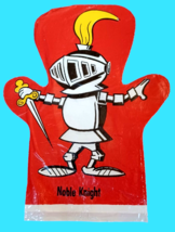 Vintage 1960s Oscar Mayer Vinyl Hand Puppet Noble Knight - £6.16 GBP
