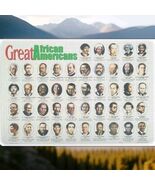 Painless Learning : Great African Americans Placemat - $181.63 MXN