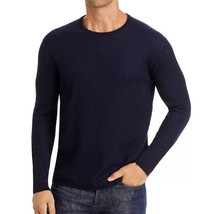 John Varvatos Collection Men&#39;s Reed Sweater Cashmere Blend Knit Night Shadow - £82.60 GBP