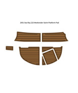 2001 Sea Ray 225 Weekender Swim Platform Pad Boat EVA Foam Teak Deck Flo... - $365.00