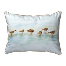 Betsy Drake Avocets Birds Extra Large 20 X 24 Indoor Outdoor Pillow - £55.38 GBP