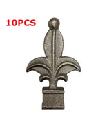 3/4&quot; Finial Fleur-de-lis for Square Pipe Gate Fence Ornamental (10pcs) C... - $33.89 CAD