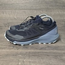 SALOMON Womens Sense Ride 3 Blue Trail Running Shoes Ortholite Size 7.5 Sneakers - £31.63 GBP