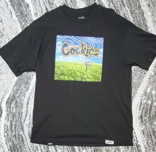 Cookies SF Half Baked Stay Off The Grass Men’s short Sleeve Shirt Size XL - £27.87 GBP