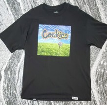 Cookies SF Half Baked Stay Off The Grass Men’s short Sleeve Shirt Size XL - £27.50 GBP