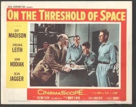 On The Threshold Of Space 11&quot;x14&quot; Lobby Card #6 Guy Madison Martin Milner - £38.14 GBP