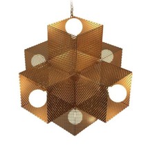 WM2168 LARGE PERFORATED X CHANDELIER - $7,832.00