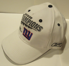 NWT NFL Reebok New York Giants NFC Division Champions 2005 Baseball Hat - £23.52 GBP