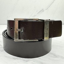 Calvin Klein Black and Brown Reversible Belt Size 38 Mens - $12.86