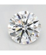 Lab Grown 1.05 Ct Round Cut IGI Certified CVD Diamond D Color IF Clarity... - $27,378.46 MXN