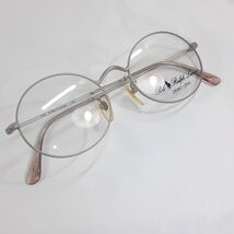 Polo Ralph Lauren Eyeglasses Frame RL 540 satin silver round 51-19-140 mens - $92.00