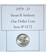 1979 D Susan B Anthony Dollar, # 5172, rare coins, silver coins, vintage... - £12.13 GBP