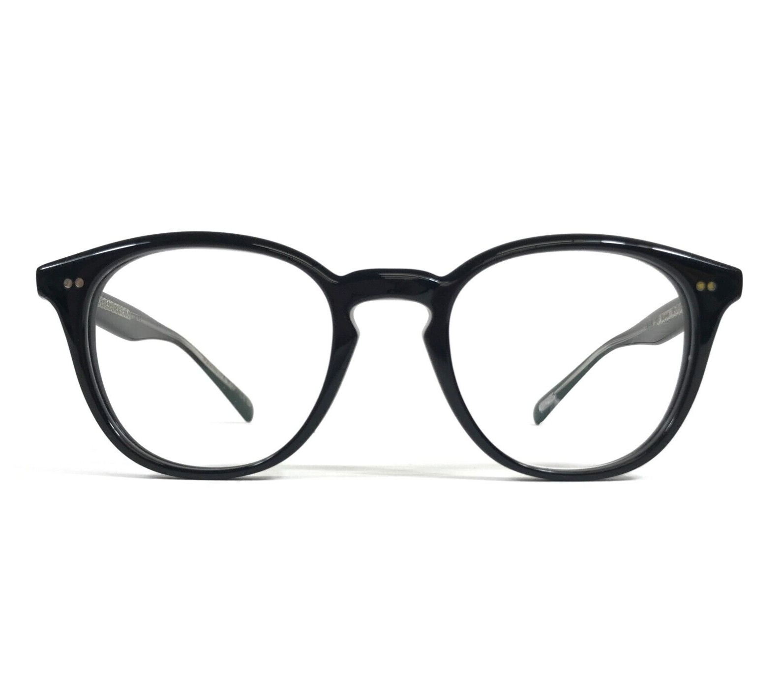 Oliver Peoples Brille Rahmen OV5454U 1492 Desmon Schwarz Silber Rund 50-... - £207.28 GBP
