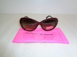Betsey Johnson BJ169133 Brown Sunglasses New Womens Eyewear - £101.71 GBP