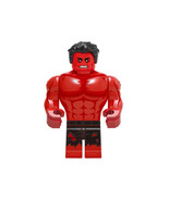 Rare Minifigure Hulk Medium Red  - $8.62