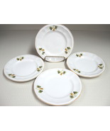 Set of Four (4) Kensington Staffordshire Sussex Pattern Bread and Butter... - $21.94 CAD
