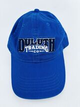 Duluth Trading Co Slideback Baseball Cap Hat  Blue M/L Adjustable Embroi... - $12.88