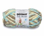 Bernat Baby Blanket Yarn, 3.5 oz, Gauge 6 Super Bulky, Little Denim Print - $8.80