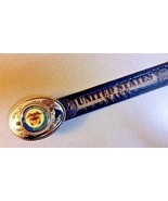 US NAVY Leather Belt &amp; Trophy Style US Army Buckle (28&quot;-54&quot; waist) New - $637.63 MXN