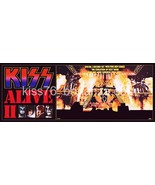 KISS Band 14 x 36 Alive II Full Stage Custom Banner Poster - Rock Music ... - $61.75 CAD