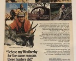 1980s Weatherby Lazermark Vintage Print Ad Advertisement pa12 - $6.92