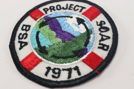 Vintage 1971 Twill T &amp; Embroidered Project Soar Boy Scouts of America BSA Patch - £9.26 GBP