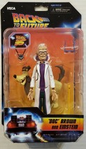 NECA Back to the Future Doc Brown + Einstein Toony Classic Action Figure - £15.79 GBP