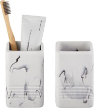2PCS Toothbrush Holders for Bathrooms, Heavy Resin Tooth Brushing Holder - £22.06 GBP