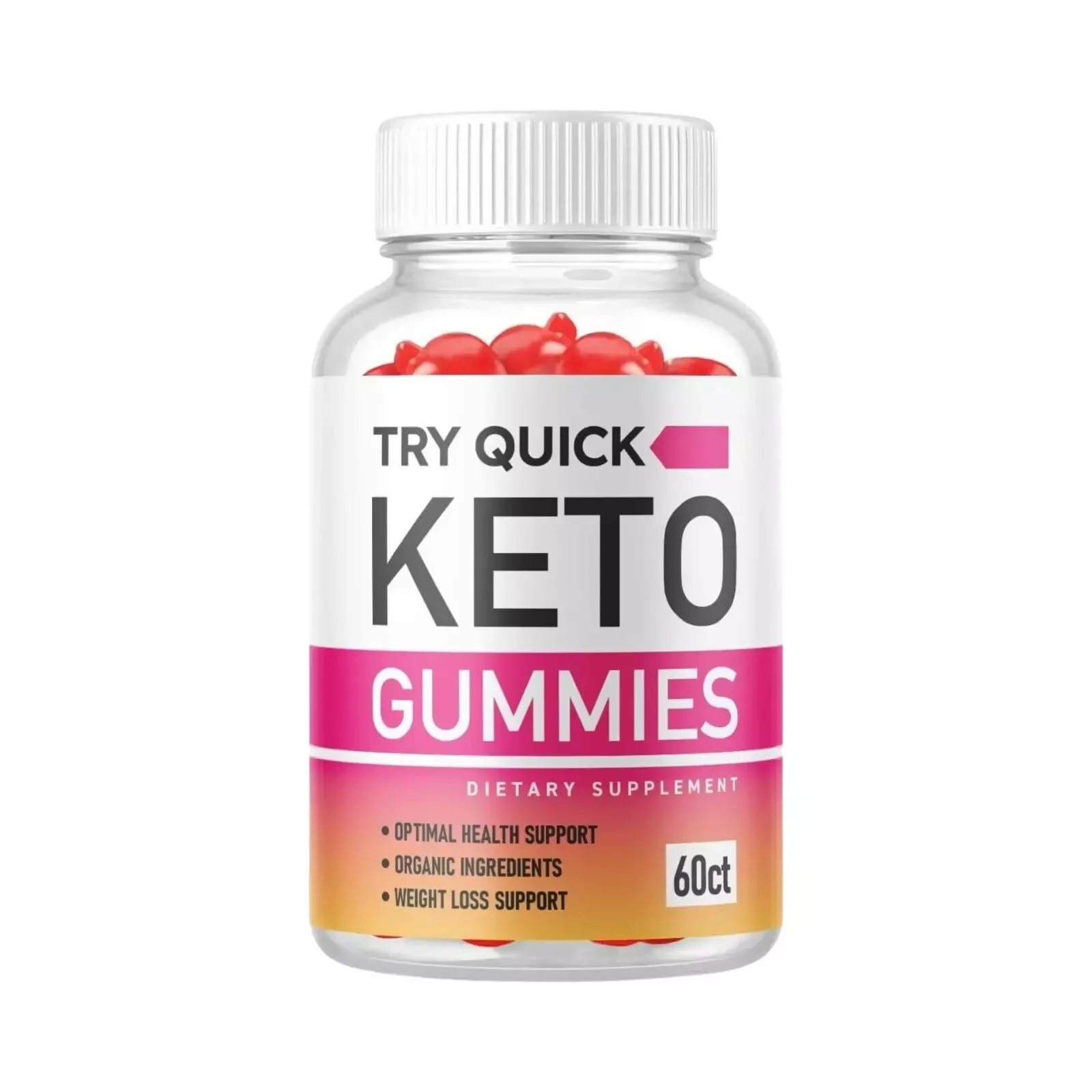Try Quick Keto Gummies - TryQuick Keto ACV Gummies - 60 Gummies - $45.98
