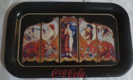 Coca-Cola Rectangular Tray Four Seasons Reproduction of 1923 Display  1989 - $9.90
