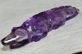 Natural Brazilian Amethyst Carved 22.82 Ct Purple Gemstone Pendant Desig... - €81,93 EUR