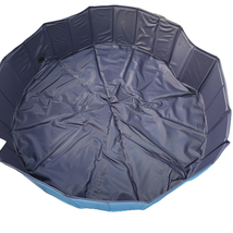 Portable Dog Pool by Summer Pawz Size Large 44 Inch Teal Open Box - £23.38 GBP