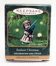 VINTAGE 2001 Hallmark Keepsake Christmas Ornament Radiant Christmas - £11.86 GBP