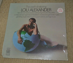 sealed comedy LP Lou Alexander Earth Shattering Joey Bishop Show Generation Gap - £8.39 GBP