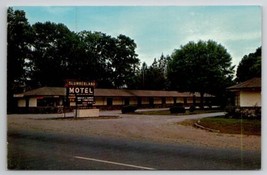 Savannah GA Slumberland Motel Neon Sign Georgia Postcard C32 - $4.95