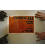 Hank Williams III Outlaw Ordre Affiche Signé Et Numéroté Janvier 9 2003 ... - €159,03 EUR