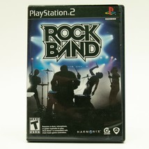 Rock Band PS2 Tested &amp; Working With Manual PlayStation 2 - £7.66 GBP