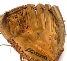 Mizuno MT1000FB Baseball Mitt Leather Professional Glove Flex Right Hand... - $24.74